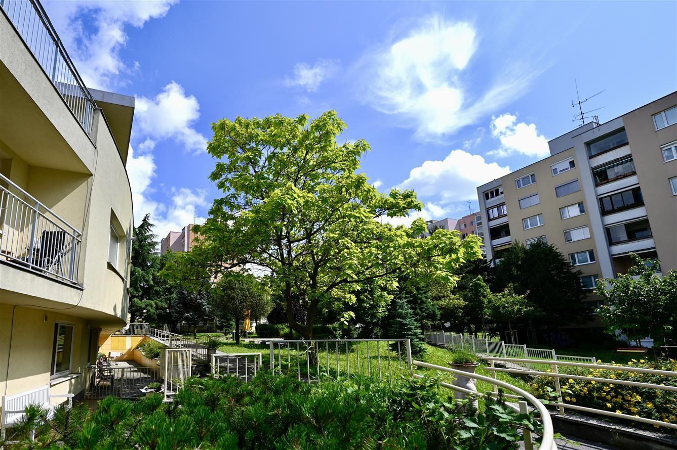 záhrada domu seniorov