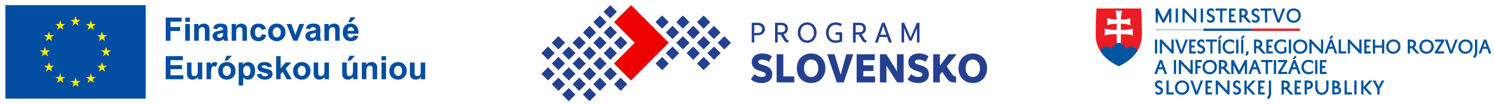 Tento projekt je spolufinancovaný Európskou úniou v rámci Programu Slovensko.